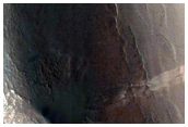 Gullied Crater Wall