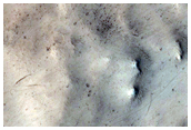Crater Near Elysium Mons