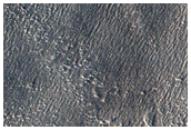 Crater in Utopia Planitia