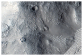 Central Peak of an Impact Crater in Utopia Planitia
