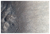 Fresh Impact Crater in Northern Plains