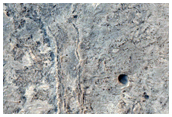 Stratigraphic Relations in MOC Image M00-02426 in Sinus Meridiani