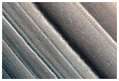 North Polar Trough Wall in Springtime