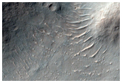 Yegros Crater and Nearby Valleys