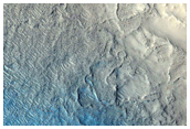 Northern Plains Transition Area in Nilosyrtis Mensae Fretted Terrain
