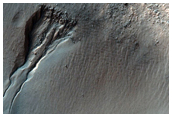 Gullied Crater Wall