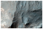 Central Peak of Crater on Northwest Rim of Hellas Planitia