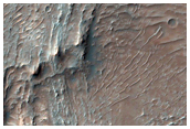 Impact Flow Ejecta in Tyrrhena Terra