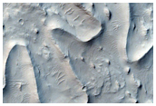 Tightly-Meandering Ridge in Aeolis Planum