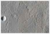 Separated Distal Rampart from Tooting Crater