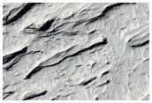 Sinuous Ridges in the Aeolis and Zephyria Regions