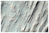 Alluvial Fan in Large Impact Crater
