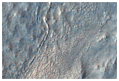 Gullies Are Seen Near Here in MOC Image Sp248203