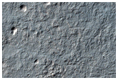 Narrow Channels on Crater Floor