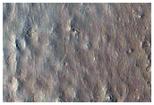 Collapse Features on Hrad Vallis Mudflow