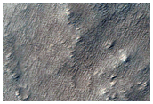 Pit Crater Chain Near the Summit of Arsia Mons