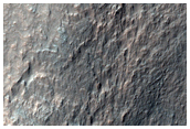 Bedrock Exposures West of Terby Crater