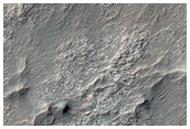 Deposits on the Floor of Novara Crater