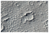 Lava Surfaces Northwest of Arsia Mons