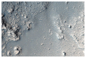 Unnamed Faded Rayed Crater in Elysium Planitia