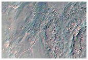 Central Peak of Holden Crater