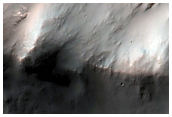 Bright Layers in Columbus Crater