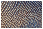 Isidis Region Boundary of Noachian Epoch Olivine-Rich Terrain