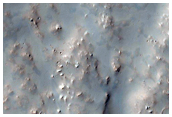 Rim of Central Pit Crater within Huygens Crater