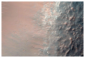 Crater with Textured Floor