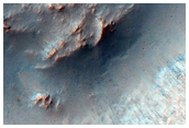 Crater in Coracis Fossae Region