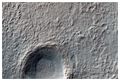 Crater in Hellas Region