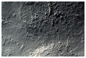 Central Peak of Large Impact Crater