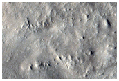 Extensive Crater Ejecta Blanket in Galaxias Colles