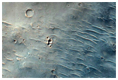 Ridged Terrain in Hesperia Planum Region