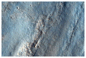 Crater in Arcadia Planitia