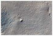 Crater in Hellas Planitia