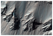 Light-Toned Layers Exposed in the Wall of Juventae Chasma