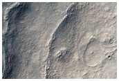 Circular Depression North of Hellas Planitia