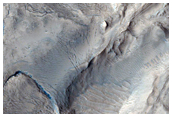 Fractured and Deformed Crater Fill