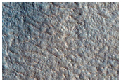 Crater in Utopia Planitia