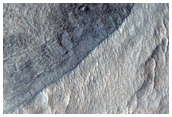 Protonilus Mensae Fretted Terrain in the Northern Plains Transition Area