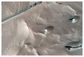 North Polar Defrosting Dunes