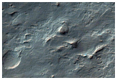 Distal Fan in Unnamed Crater South of Ostrov Crater
