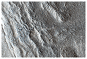 Canberra Crater East of Viking 2 Lander Site