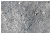 Small Channel in Plains North of Erebus Montes