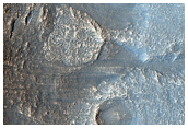 Lobate Debris Apron in Deuteronilus Mensae