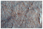 Crater in Utopia Planitia