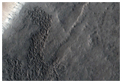 Heart-Shaped Pit in Acheron Catena Seen in MOC M02-01153
