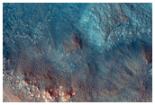 Megabreccia on Floor of Stokes Crater