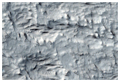 Sinuous Ridges near Zephyria Planum